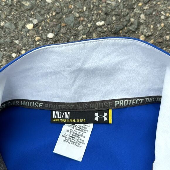 Syracuse Crunch jacket size medium blue Under Armour AHL hockey - Picture 3 of 4